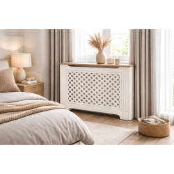 Декоративный экран на батарею для спальни А-47